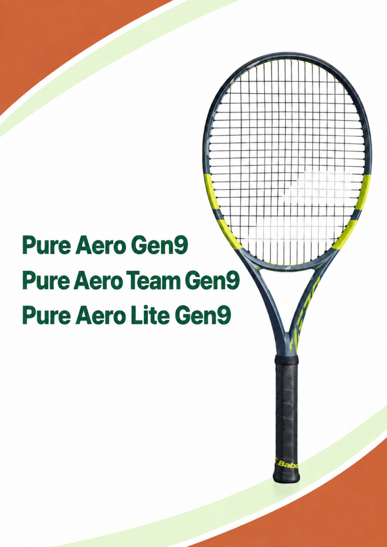Babolat Pure Aero Gen9 – Modellübersicht: Pure Aero, Pure Aero Team und Pure Aero Lite