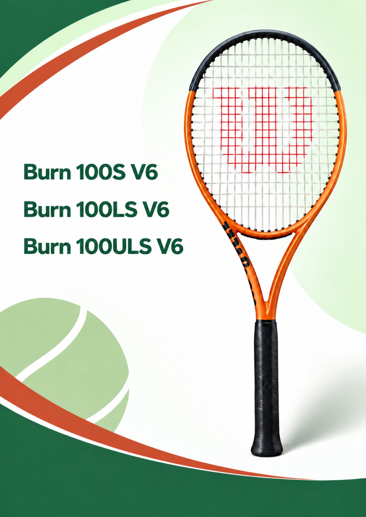 Wilson Burn v6 – Tennisschläger